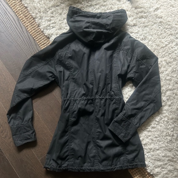 Propaganda mid length black water resistant coat - lightly used - Picture 3 of 3